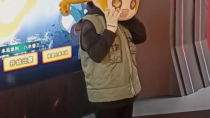 "Naruto Mobile Game": Menghuang makes a cute appearance at the Yamashiro Duel Arena!!!!!