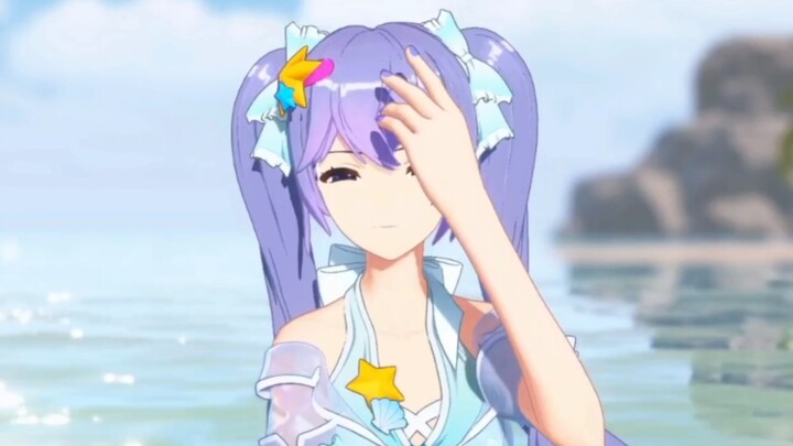 شيانغ وان، التي تستخدم صوتها الحقيقي عندما تكون متوترة