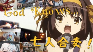 [Music]<God Knows> ensemble|The Melancholy of Haruhi Suzumiya