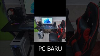 SETELAH BELASAN TAHUN GANTI PC BARU - SETUP PC GAMING BARU #shorts #shortvideo #shortsyoutube