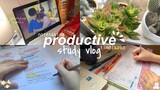 a productive study vlog with me 🍃 lots of notetaking | philippines 🇵🇭