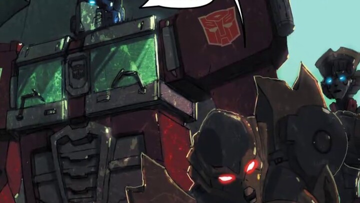 [Comic Commentary] The combination of Xuanji fell into the hands of Starscream, and the space bridge