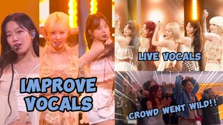 LE SSERAFIM's LIVE VOCAL performance makes the fans love them more | MR REMOVE SMART PERFORMANCE