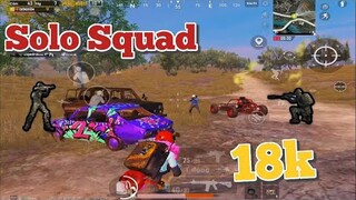 ［PUBG mobile］SOLO SQUAD Cực Gắt Căng Kèo Với Pha Tính Toán Khong Tưởng l Cái Kết Hơi Sai