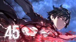 Episode 45 of Hound: Faced with being surrounded by several overlord-level monsters, the man just ra
