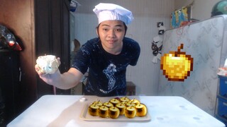 MUKBANG Golden Apple Minecraft di Dunia Nyata!!