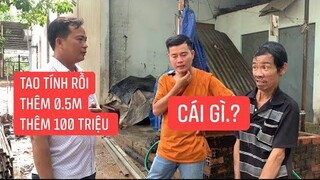 Trêu Khương Dừa hết hồn mua vật liệu về báo lại thêm 0.5M phải thêm 100 triệu.