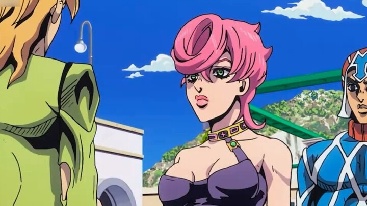 Trish is actually the illegitimate daughter of Diablo and the old man (JoJo's Bizarre Adventure)