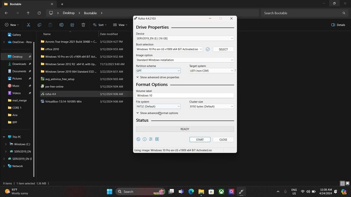 Create An Installer Using USB