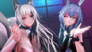 [Azur Lane ⧸ MMD] Love Dancehall [Bunny Girl New Jersey & Shinano]