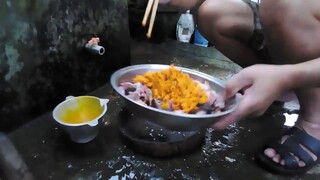 Ếch xào lá lốt. Món ngon rễ làm.mời cả nhà cùng ăn với mình nhé