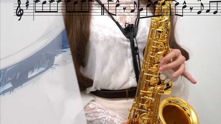 [Melody Score] "The Brave" The Furillian OP YOASOBI with accompaniment function score full score dyn