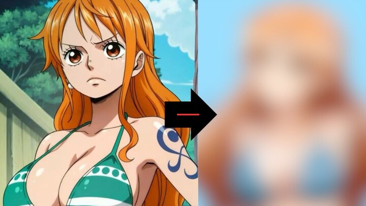 Coloring Fanart Nami One Piece