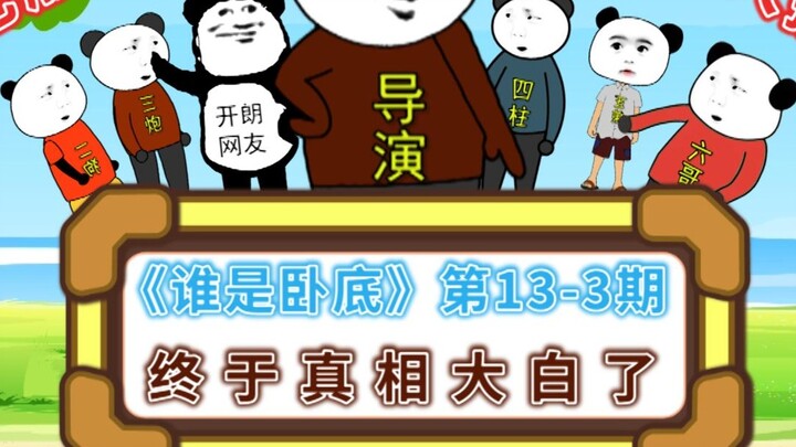 "Who is Undercover" Episode 13-3 Variety Show Edition: The truth is finally revealed!