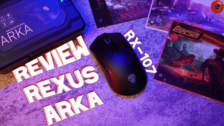 KATA SIAPA MOUSE WIRELESS ITU MAHAL ? | Review Rexus Arka RX 107 | #TAKEREVIEW