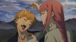 Makima le da de comer a Denji en Latino - Chainsaw Man - Capitulo 2 (Latino)