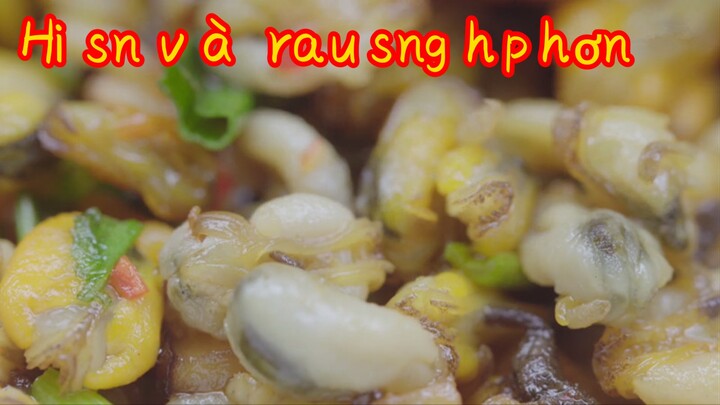 Hải sản và rau sống hợp hơn