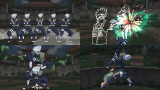 Kakashi Copies Everyone's Ultimate Jutsu - Naruto Clash of Ninja 2 (60FPS)