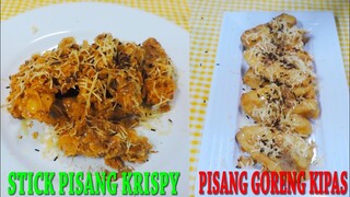 STICK PISANG KRISPY & PISANG GORENG KIPAS (cocok untuk ide usaha ).