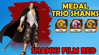 BROKEN MEDAL ?? Gameplay SHANKS FILM RED (Season 127) - ONE PIECE BOUNTY RUSH