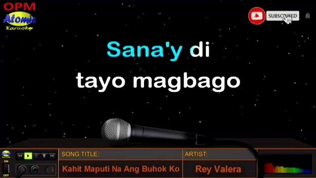 kahit maputi na ang buhok ko kay Rey Valera