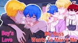 BL Anime My Boss Wants To Marry Me | (Yaoi Boys Love ) A Made-up Short Story My Daddy And My Papa