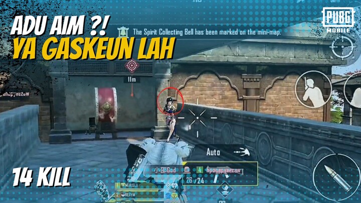 Ngadu Aim Di Map Livik & Event PUBG Kill 14 | PUBG Mobile