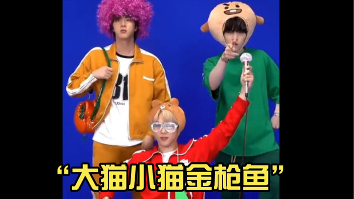 “大猫小猫金枪鱼”“闵玧其朴智旻金硕珍”-BTS