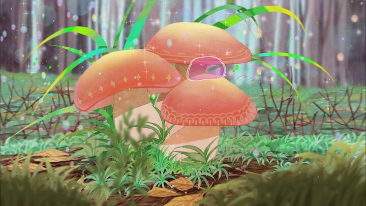 Personal completion - "Forest Gathering" small fresh and original animation, one person and fifty-tw