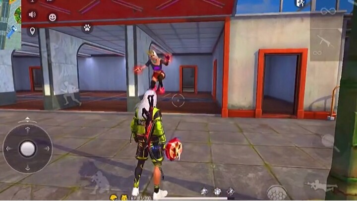 Văn Huỳnh cùng người yêu chơi huấn luyện