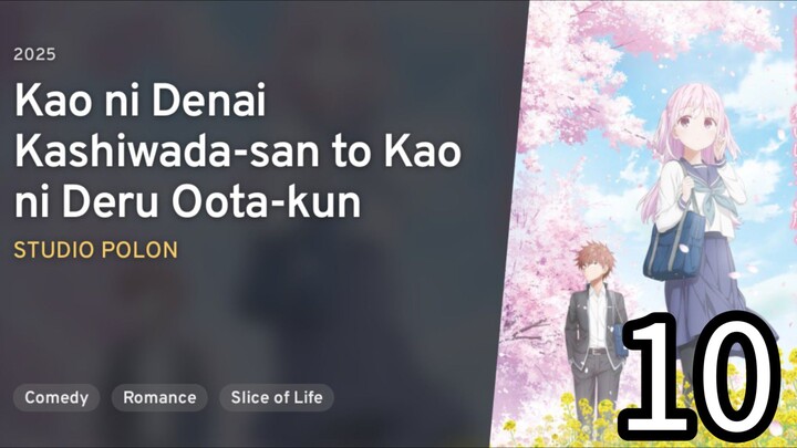 EP 10 Kao ni Denai Kawashida-san to Kao ni Deru Oota-kun | Inexpensive &  Kashiwada Expressive Oota