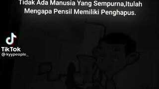 tidak ada manusia yang sempurna