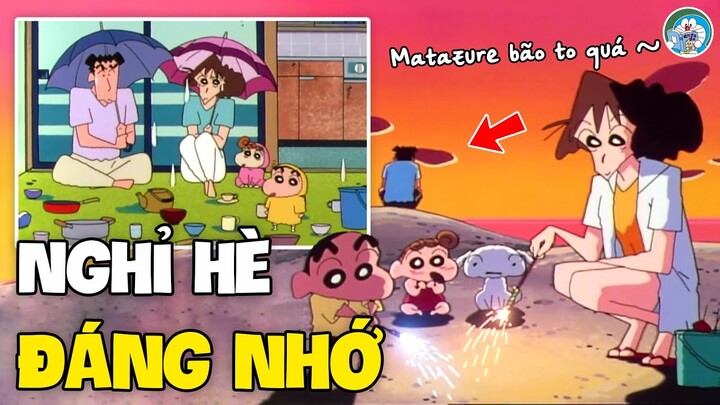 Mang Bạch Tuyết Về Chung Cư & Đi Biển Mùa Hè & Mưa Dột Khó Chịu Quá | Shin Cậu Bé Bút Chì