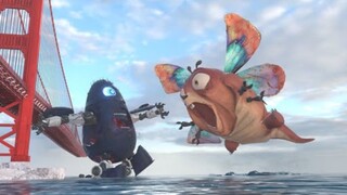 ALIEN PROBE VS INSECTOSAUR THEY FIGHT ROUND 1