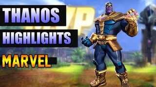 THANOS HIGHLIGHTS (FIGHTER) - MARVEL SUPER WAR