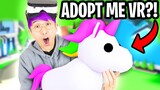 Can We Beat ROBLOX VR ADOPT ME!? (FUNNIEST MOMENTS)