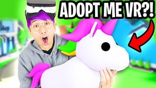 Can We Beat ROBLOX VR ADOPT ME!? (FUNNIEST MOMENTS)