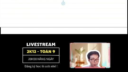 Học Toán Anh Quân (@hoctoananhquan)  TikTok LIVE 15.8.26 21h