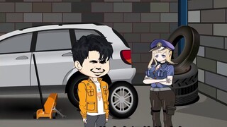 Zhao Ruonan asked Liu Mang to help repair the car, but Liu Mang directly converted the car into a th