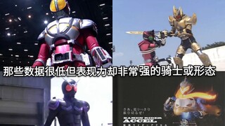 盘点假面骑士中那些数据虽然很低但是表现力却非常强的骑士或形态