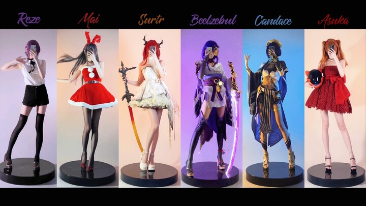 ลองชุดคอสเพลย์ดูสิคะ มีหลากหลายแบบเลย