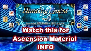 [FGO NA] Hunting Quest 6 - What you NEED to know | Farming Details Per Day