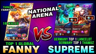 Former Top 1 Global Fanny Totally Carry His National Team vs. Germany Top 1 Supreme Lance & Thamuz