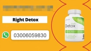 Right Detox Weight  loss Tablets in Ferozwala - 03006059830