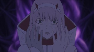 Zero Two and Hiro Sad moment