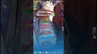 Tak Perlu Mesin, Pedagang Minuman Ini Manfaatkan Setrika untuk Rekatkan Penutup Plastik dengan Gelas