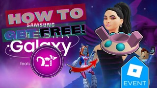 [ROBLOX EVENT 2022!] How to get UFO Belt in Samsung Superstar Galaxy!