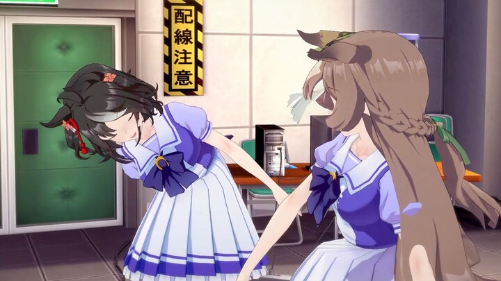 【MMD赛马娘】特雷森搏击冠军