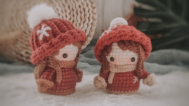 [Crochet] Couple Dolls: Little Girl “Nai Gao”