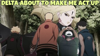 DELTA ABOUT TO MAKE ME RISK IT ALL Boruto Episode 197 REACTION